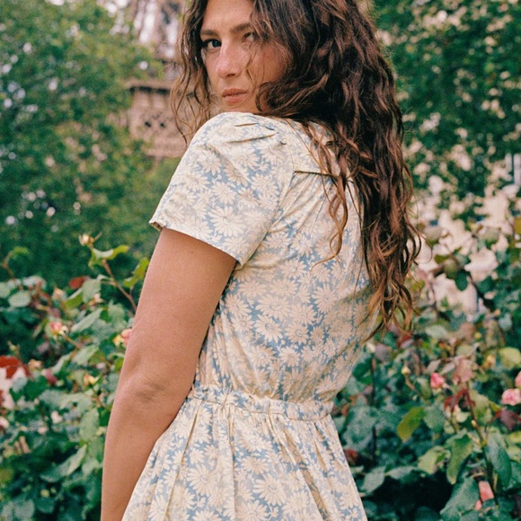 The Dawn Dress, Sky Chamomile xs - Picture 2 of 5